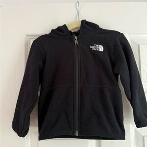 The North Face Kids Black Zip-Up Hoodie